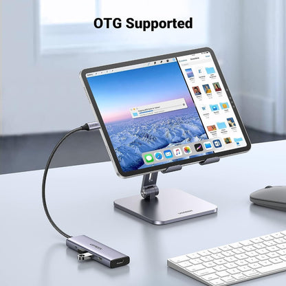 Ugreen, 5-In-1 Usb-C Hub Docking Station Adapter (With Pd) Ugreen Cm511 - 15597