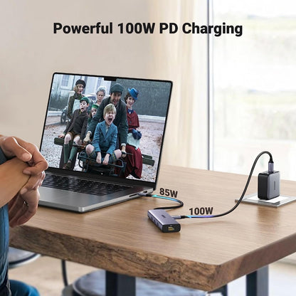 Ugreen, 6-In-1 Usb-C Hub Docking Station Adapter Ugreen Cm512 - 15598