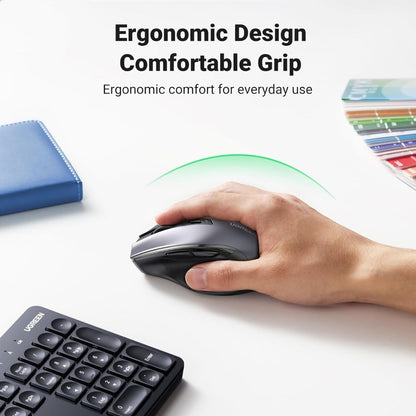 Ugreen, 2.4Ghz Wireless Kb And Mouse Combo , Compact & Ergonomic Design, Silent Kb & Mouse, For Windows & Mac Ugreen Mk006 - 15659