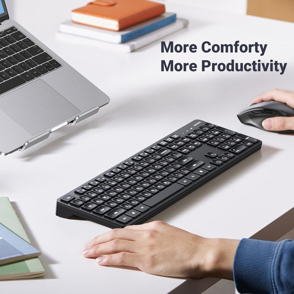 Ugreen, 2.4Ghz Wireless Kb And Mouse Combo , Compact & Ergonomic Design, Silent Kb & Mouse, For Windows & Mac Ugreen Mk006 - 15659