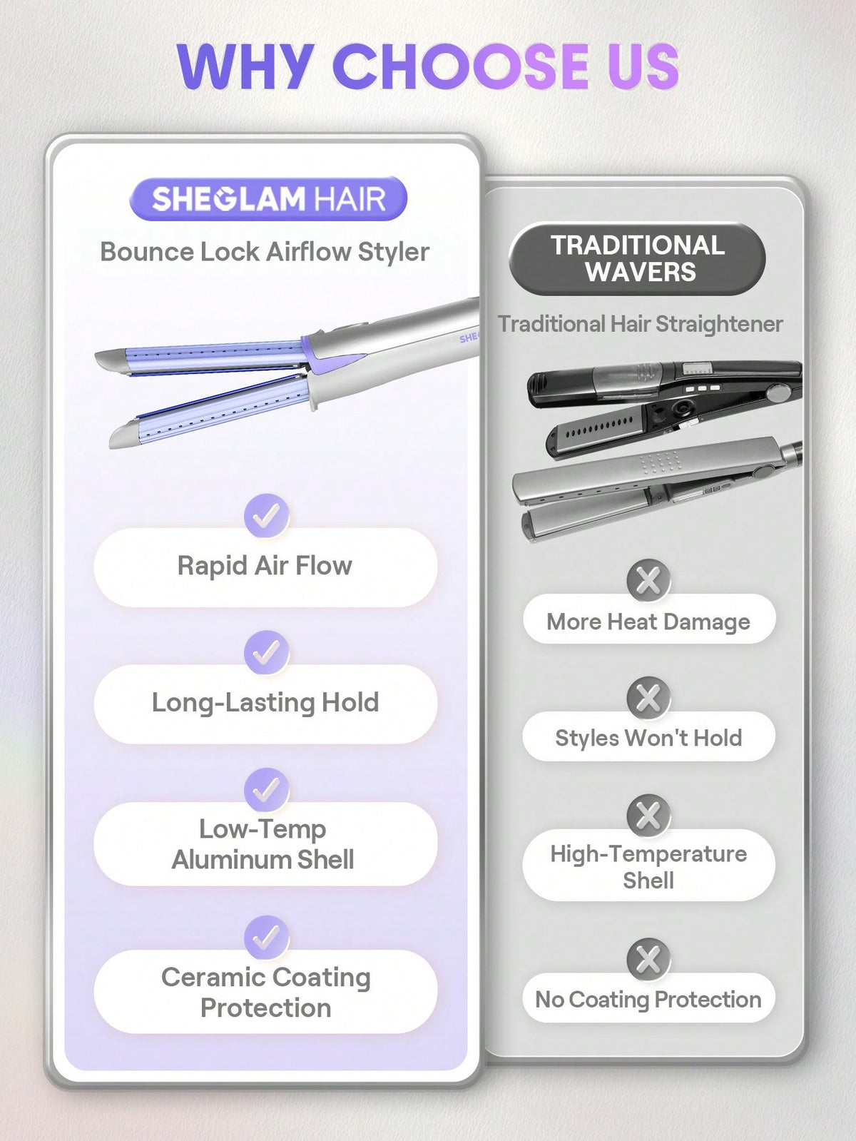 Sheglam, Hair Cool Lock Airflow Styler