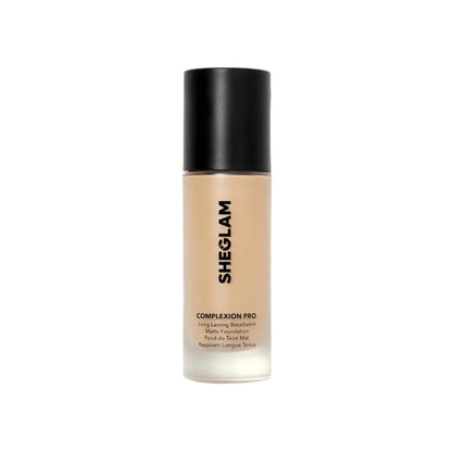 Sheglam, Complexion Pro Long Lasting Breathable Matte Foundation, Available in Different Colors