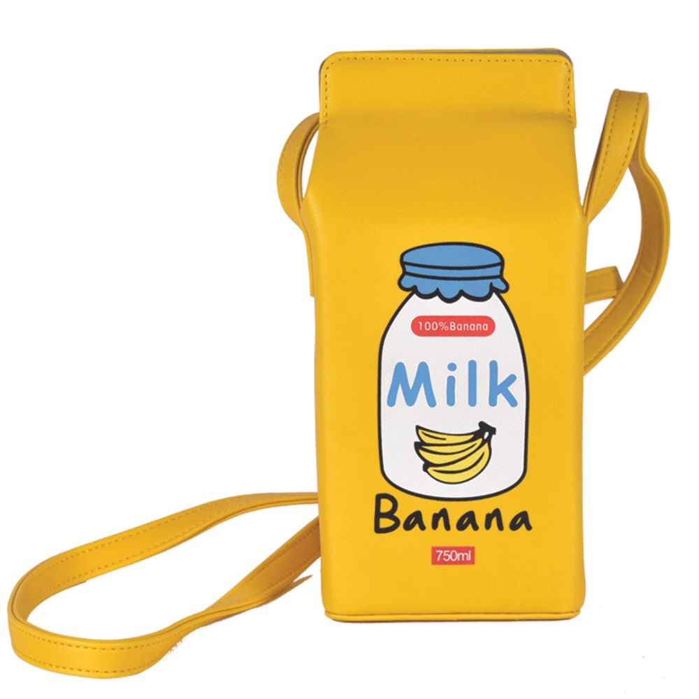 Smile Yalla, Fashion Shoulder Bag, Milk Banana