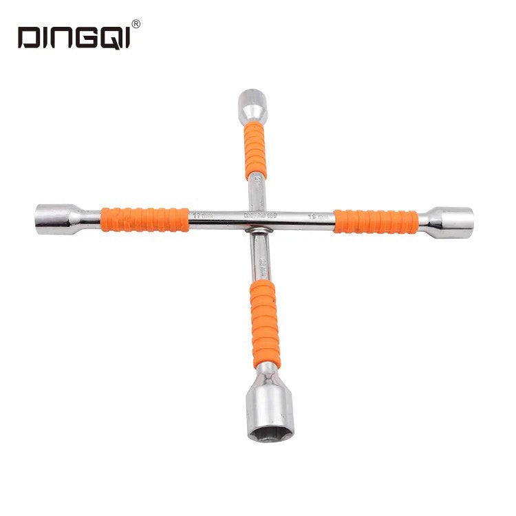 Strong & Durable 4-Way Cross Wrench 18'