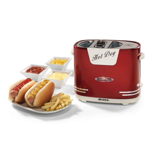 Ariete, Hot Dog Power 650W Special Slot For Hot Dog Bread Automatic 5 Levels