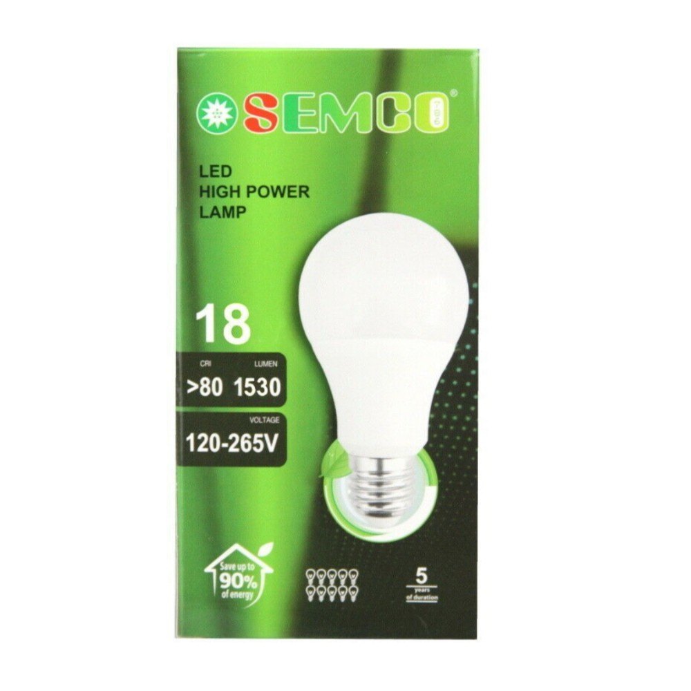 Semco, Led Light Bulb 18W Day Light E27