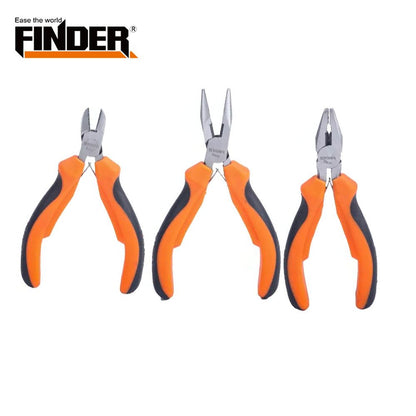 Finder, 4.5' 3PCS Mini Pliers Set