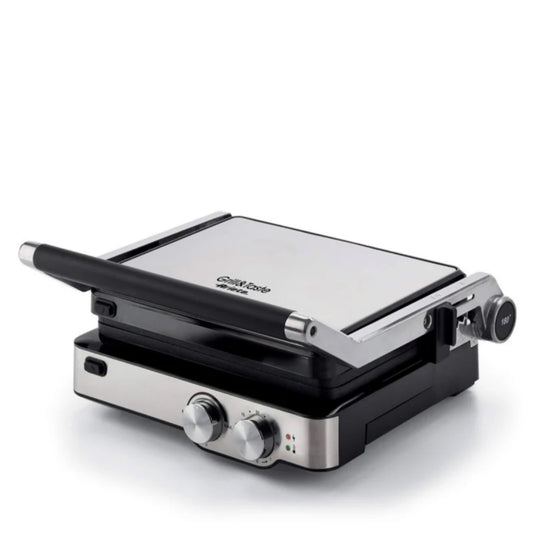 Ariete, Contact Grill 2000W Stainless Steel + Timer, Non Stick Plates