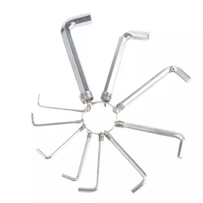 Finder, 10Pcs Hex Key Set