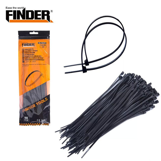 Finder, High Quality 2.5*100mm Plastic Cable Ties