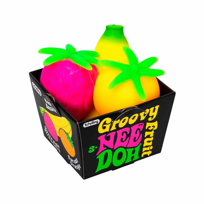 SCHYLLING Squishy small Groovy Fruit (set of 3 pcs ) #GFND, 19649235322