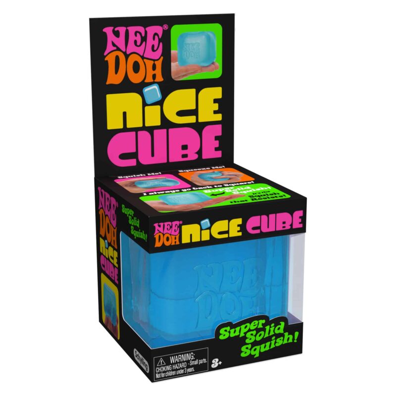 SCHYLLING Squishy Fidget Toy Medium Ice Cube 5.5x5.5cm #Ncbnd (Random Colors), 19649518005
