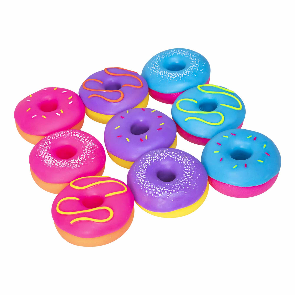 SCHYLLING Squishy Switch & Swap Frosting Dohnut 7cm  #DNND (Random Colors), 19649519729