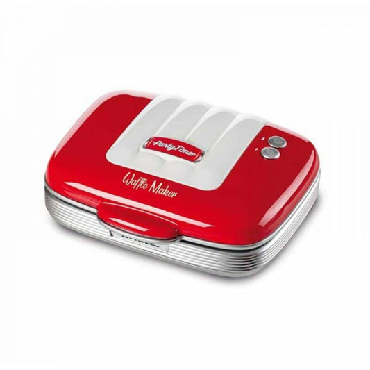 Ariete, Waffle Maker 700W Non Stick, Red