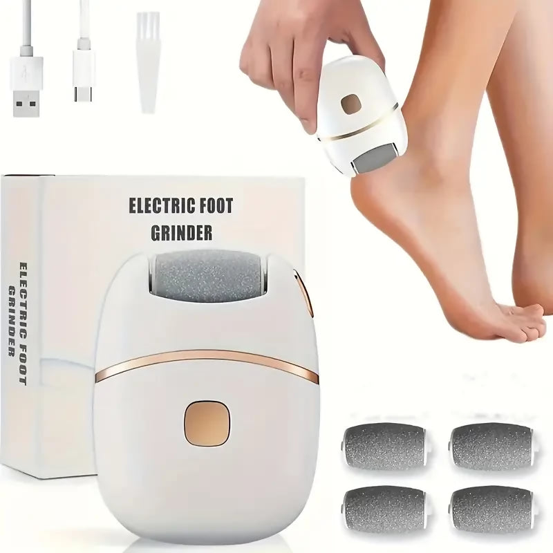 Electric Foot Grinder – Portable Electronic Callus Remover & Pedicure Tool