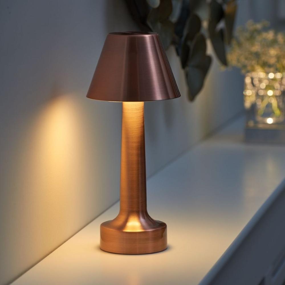 Portable Pyramid Touch LED Desk Lamp  25 cm, 3 Adjustable Light Levels, SK1951418