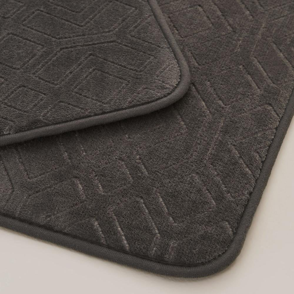 Karaca Home Figure Embos 2-Piece Bath Mat Set