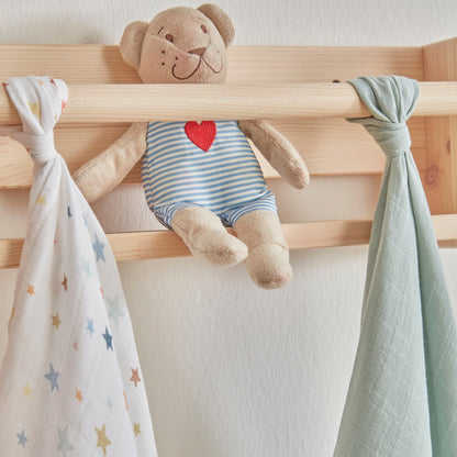 Karaca Home Little Star 3-Piece Baby Muslin Set, 200.22.11.0092