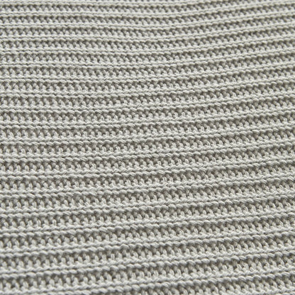 Karaca Home Cool Touch Double Knitted Blanket [Grey], 200.22.14.0756