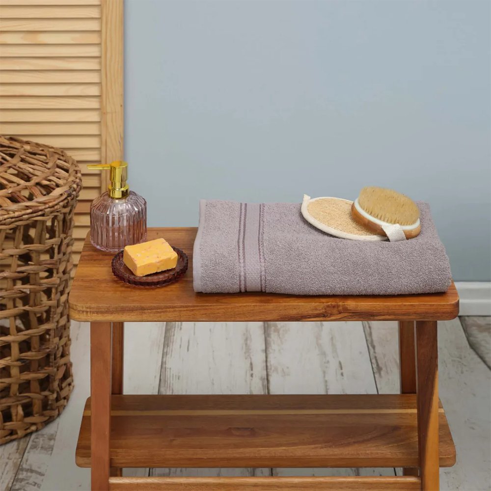 Karaca Home Daily Soft Grey 100% Cotton Towels 70x140cm, 200.20.01.0227