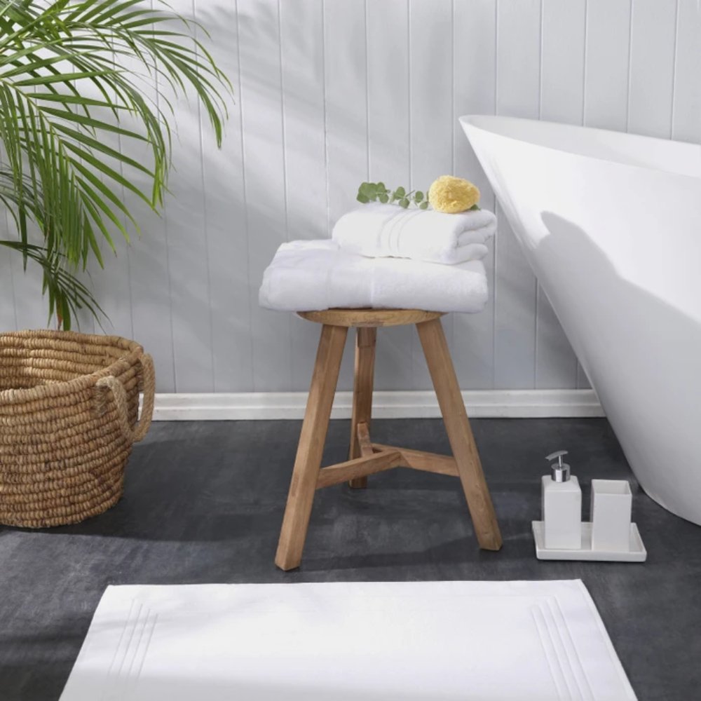 Karaca Home Aquasoft White Bath Towel 100% Cotton 85 x 150 cm, 200.20.01.0652