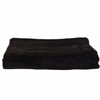 Karaca Home Fiona Black Welsoft TV Blanket 130x180 cm, 200.21.01.0273