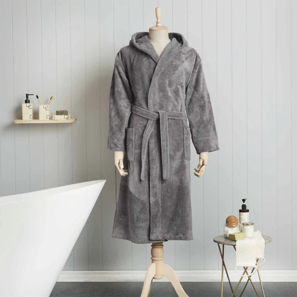 Karaca Home Motto 100% Cotton S/M Bathrobe
