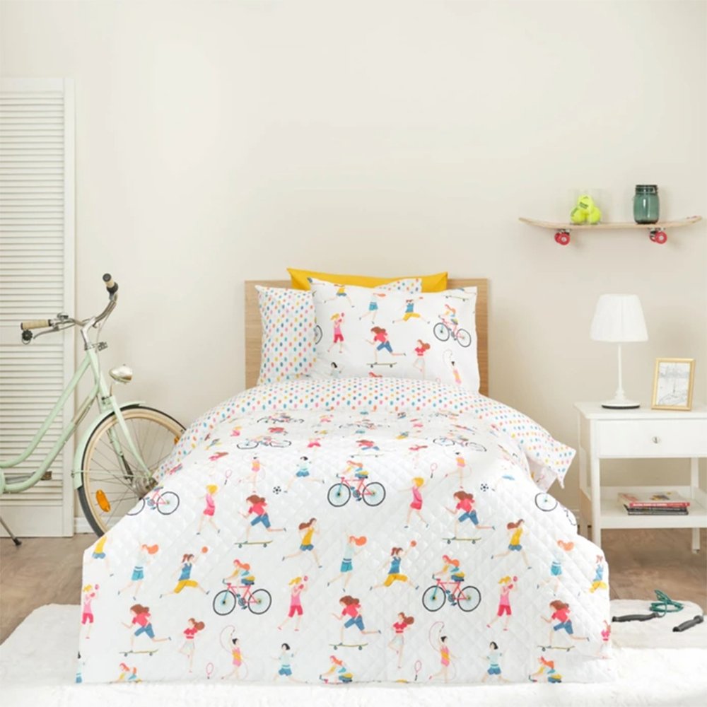 Karaca Home Young Girls 100% Cotton Single Complete Set, 200.21.01.0387