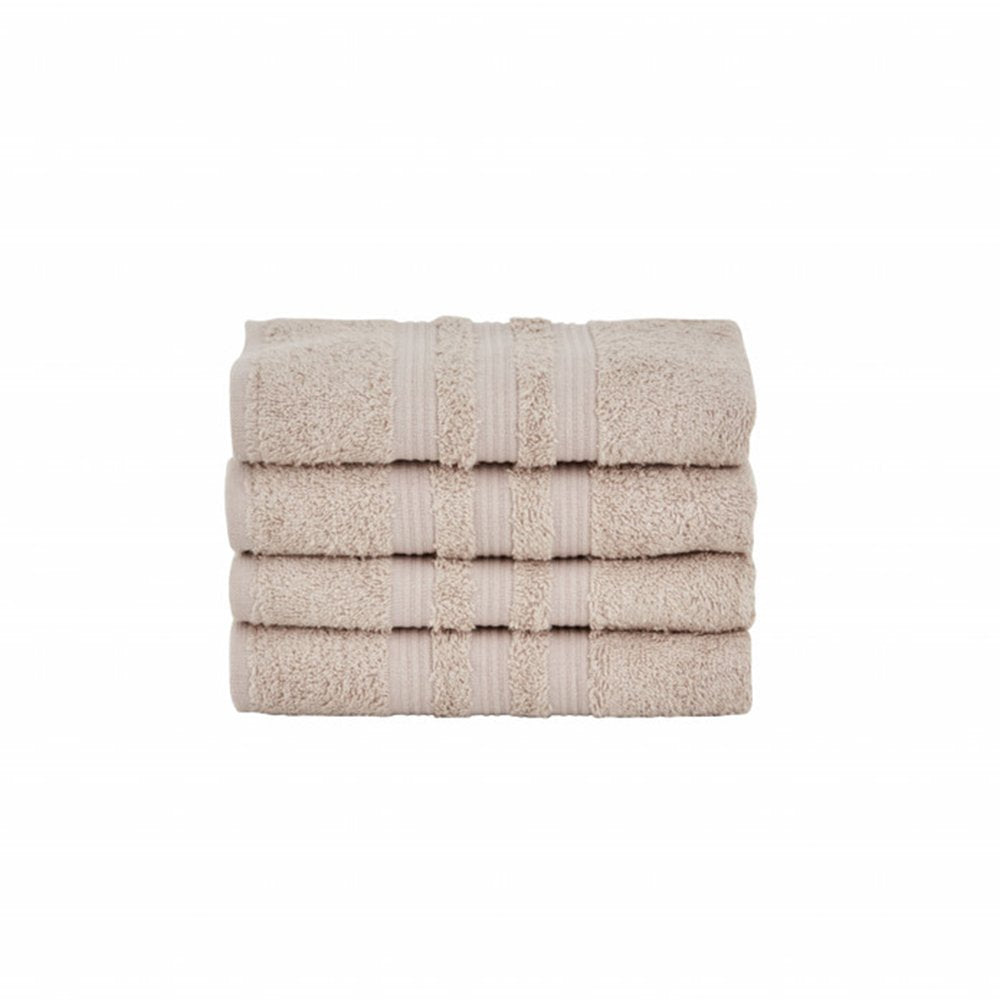 Karaca Home Road Premium Cotton Face Towel Set – 4 Pieces , 200.21.01.0734
