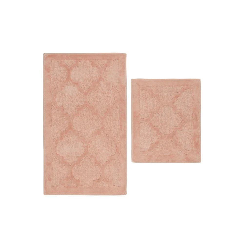 Karaca Home Katy 2-Piece Bath Mat Set
