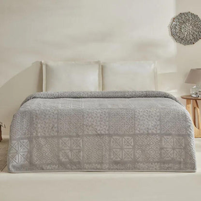 Karaca Home Blair Double Embossed Blanket 200x200 cm