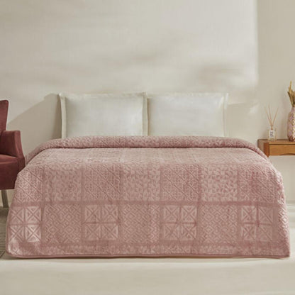Karaca Home Blair Double Embossed Blanket 200x200 cm