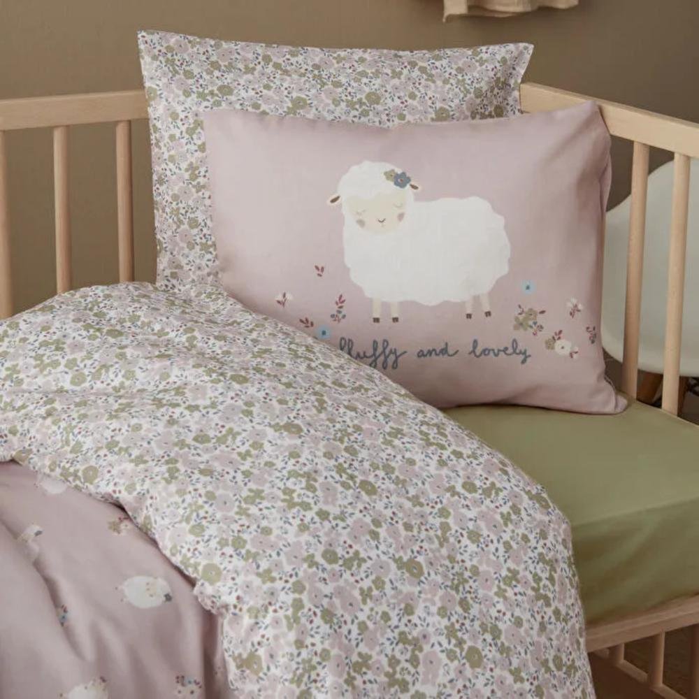 Karaca Home Lovely Sheep 100% Cotton Baby Bedding Set 100 x 150 cm, 200.22.06.0003