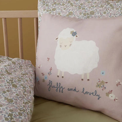 Karaca Home Lovely Sheep 100% Cotton Baby Bedding Set 100 x 150 cm, 200.22.06.0003