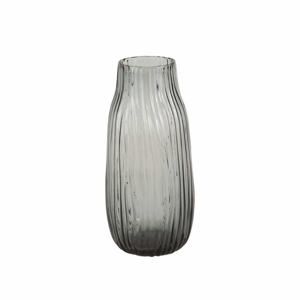 Karaca Home Janis Glass Grey  Vase 31.5 cm, 200.22.11.0006