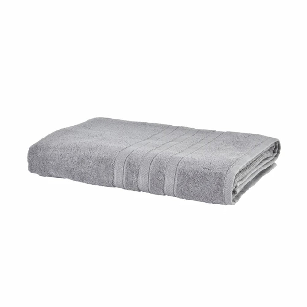 Karaca Home Comfort Touch Plain 100% Cotton Towels Grey 85x150cm, 200.22.11.0105