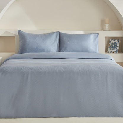 Karaca Home Sion 100% Cotton Jacquard Satin King Size Duvet Cover Set