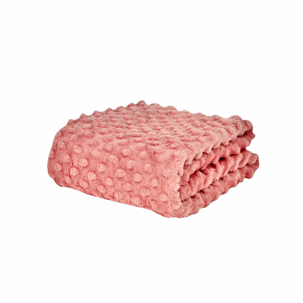 Karaca Home Baby Lily Pink Bud Blanket 90x110cm, 200.22.14.0323