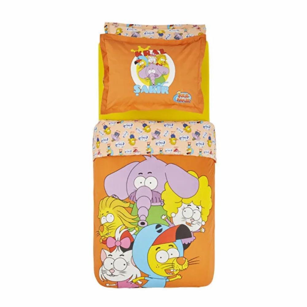 Karaca Home Super Team 100% Cotton Single Duvet Cover Set, 200.22.14.0390