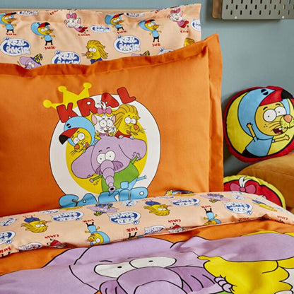 Karaca Home Super Team 100% Cotton Single Duvet Cover Set, 200.22.14.0390