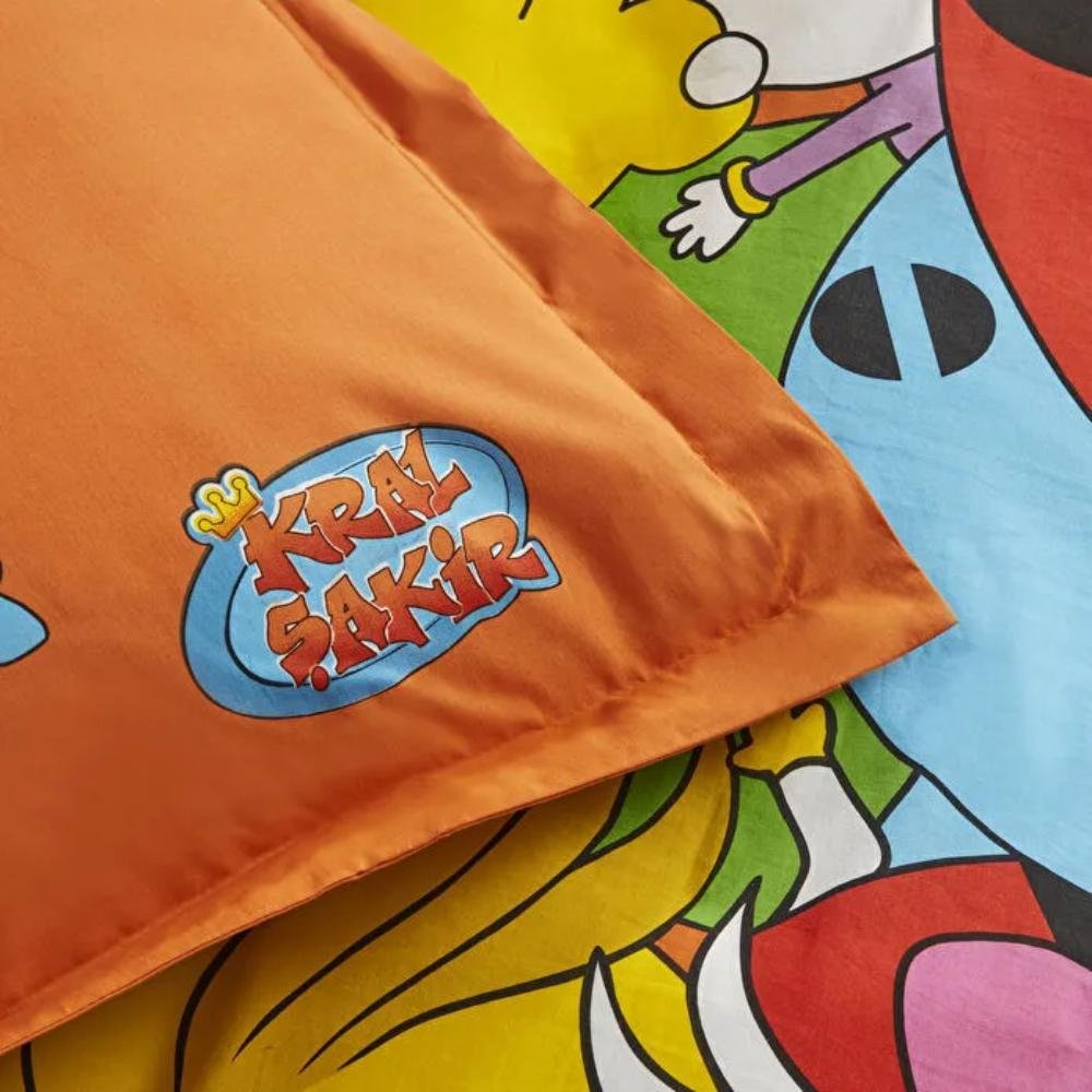 Karaca Home Super Team 100% Cotton Single Duvet Cover Set, 200.22.14.0390