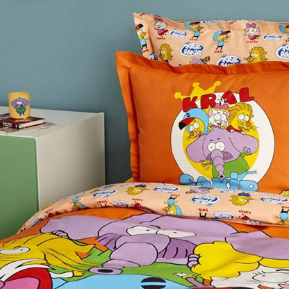 Karaca Home Super Team 100% Cotton Single Duvet Cover Set, 200.22.14.0390