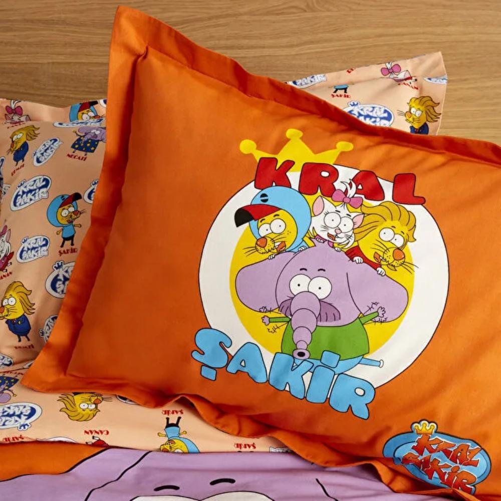 Karaca Home Super Team 100% Cotton Single Duvet Cover Set, 200.22.14.0390