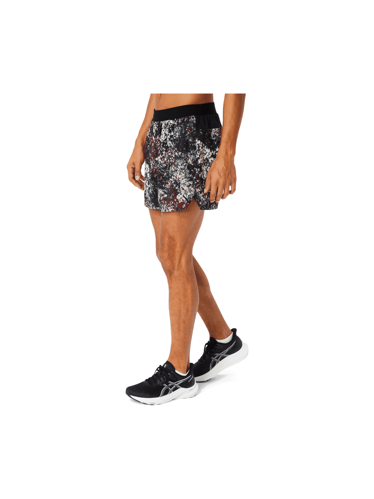 ASICS ALL OVER PRINT 5IN SHORT