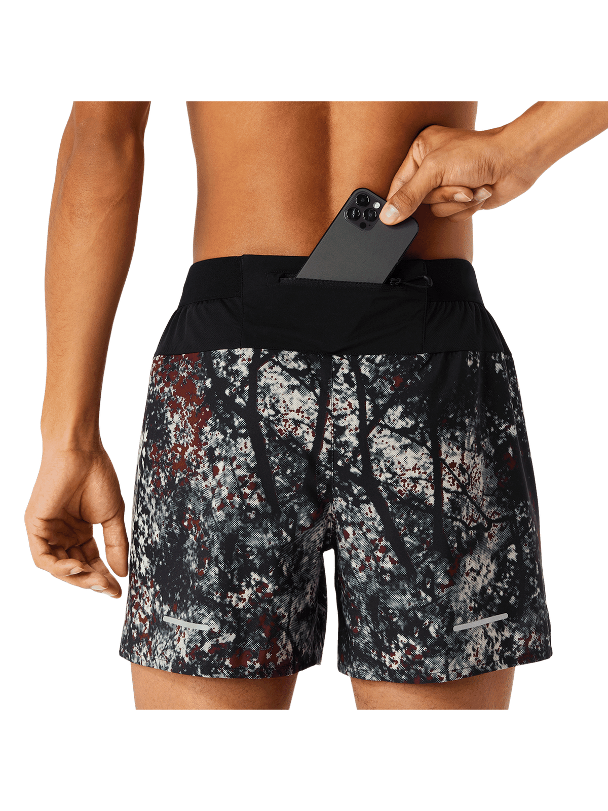 ASICS ALL OVER PRINT 5IN SHORT