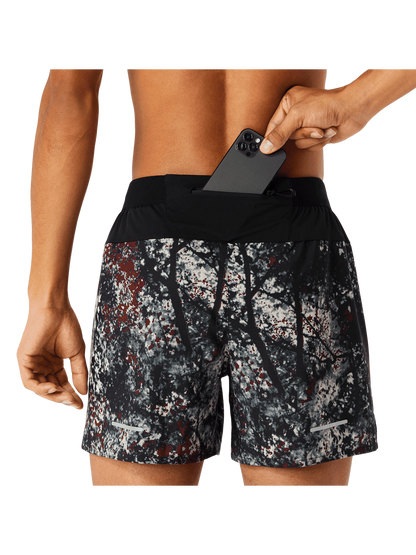 ASICS ALL OVER PRINT 5IN SHORT