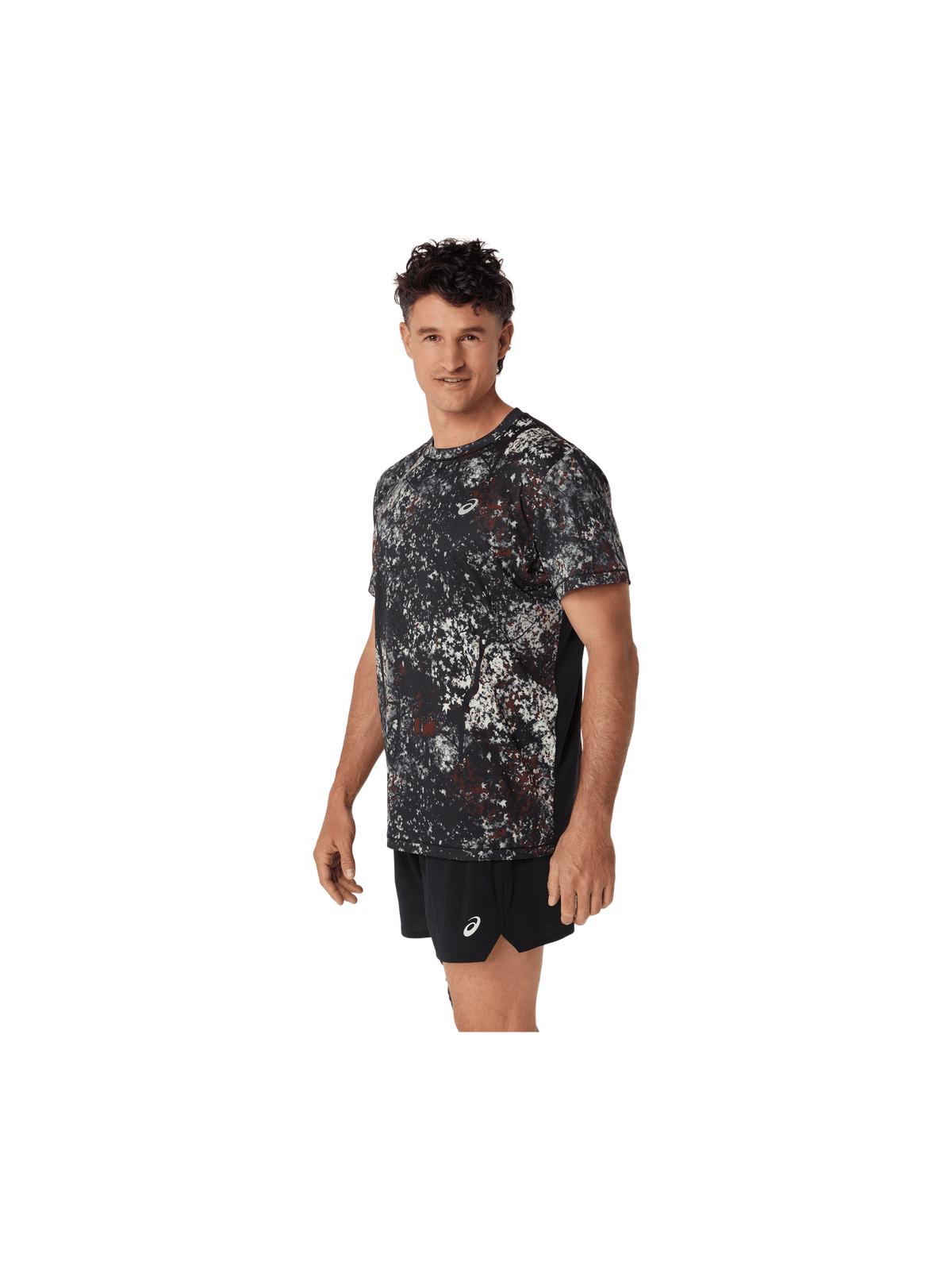ASICS ALL OVER PRINT SS TOP