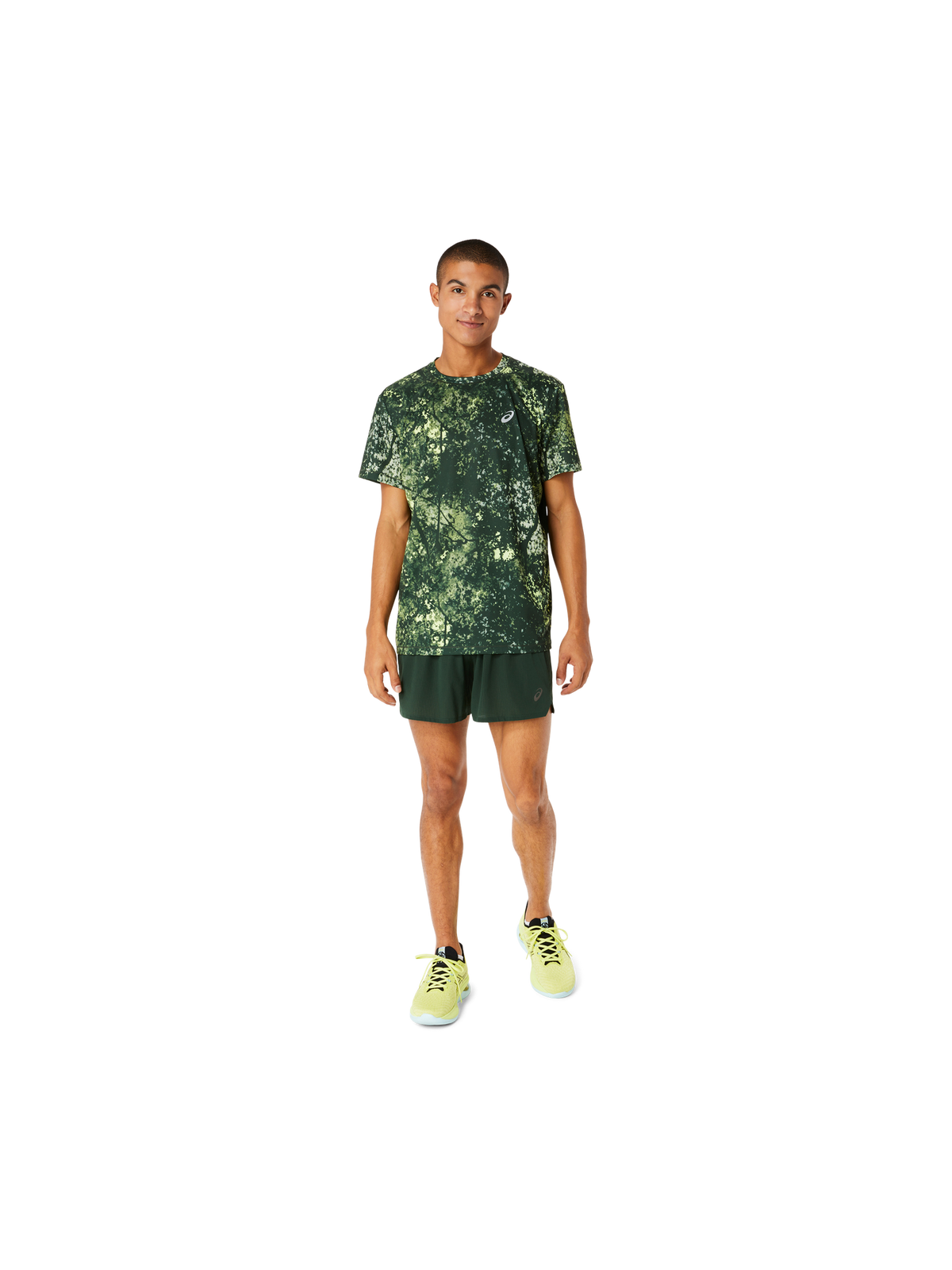ASICS ALL OVER PRINT SS TOP