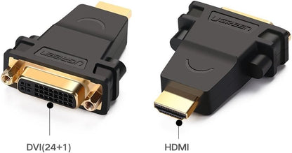 Ugreen, Hdmi Male To Dvi (24+5) Female Adapter, Full Hd Resolution Ugreen 20123