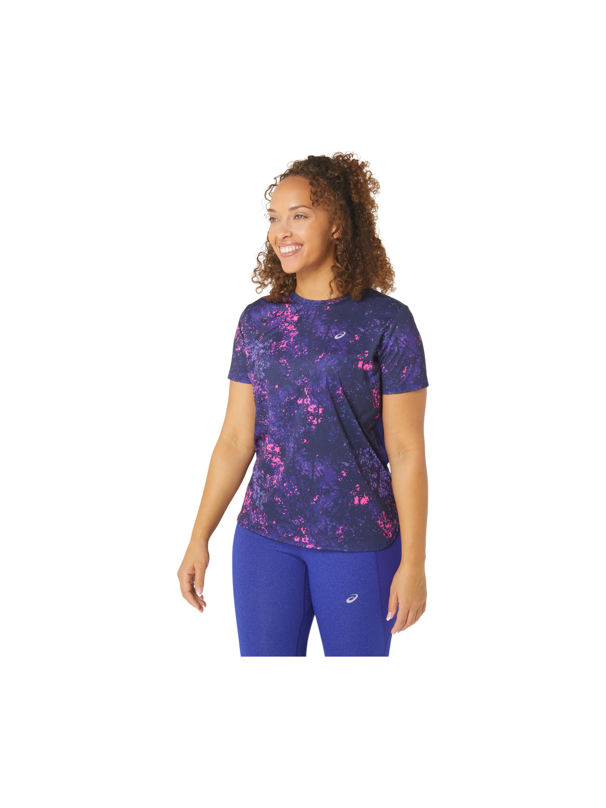 ASICS ALL OVER PRINT SS TOP